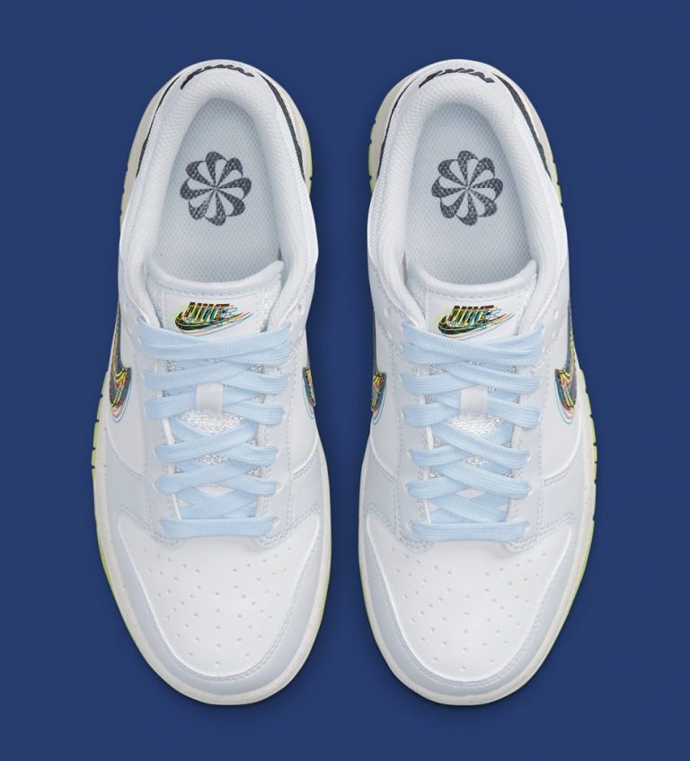 Nike Dunk Low GS “Five Swoosh” DV3478-100 - Female Sneakerhead