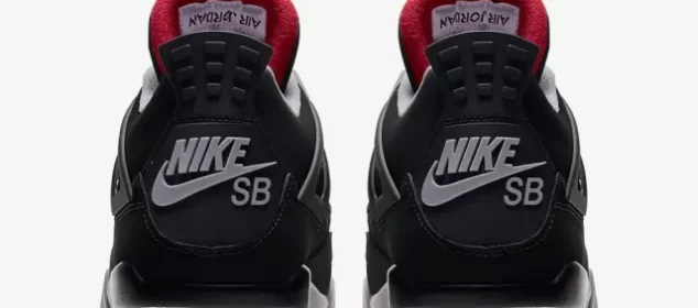 Closer Look of the Black Cat-Inspired Nike SB Air Jordan 4